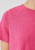Organic Linen Jersey Crew Neck Tee