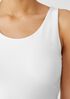 Pima Cotton Stretch Jersey Cropped Tank