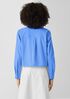 Washed Organic Cotton Poplin Classic Collar Short Shirt