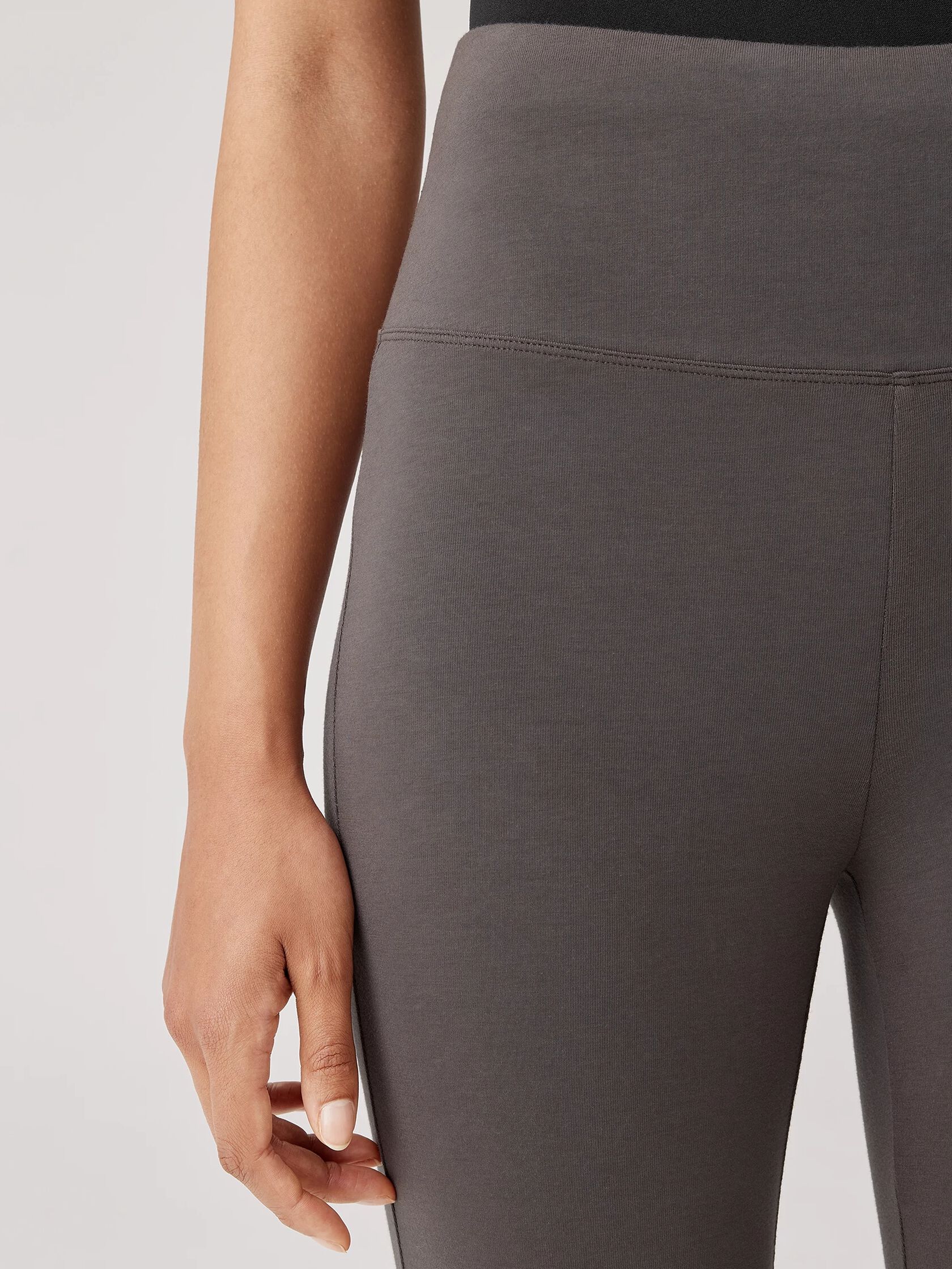 Traceable Cotton Jersey Leggings