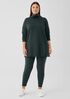 Cozy Brushed Terry Hug High-Waisted Leggings