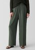 Washed Silk Cargo Pant