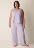 Organic Cotton Interlock Straight Sleep Pant