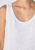 Organic Linen Jersey Scoop Neck Tank