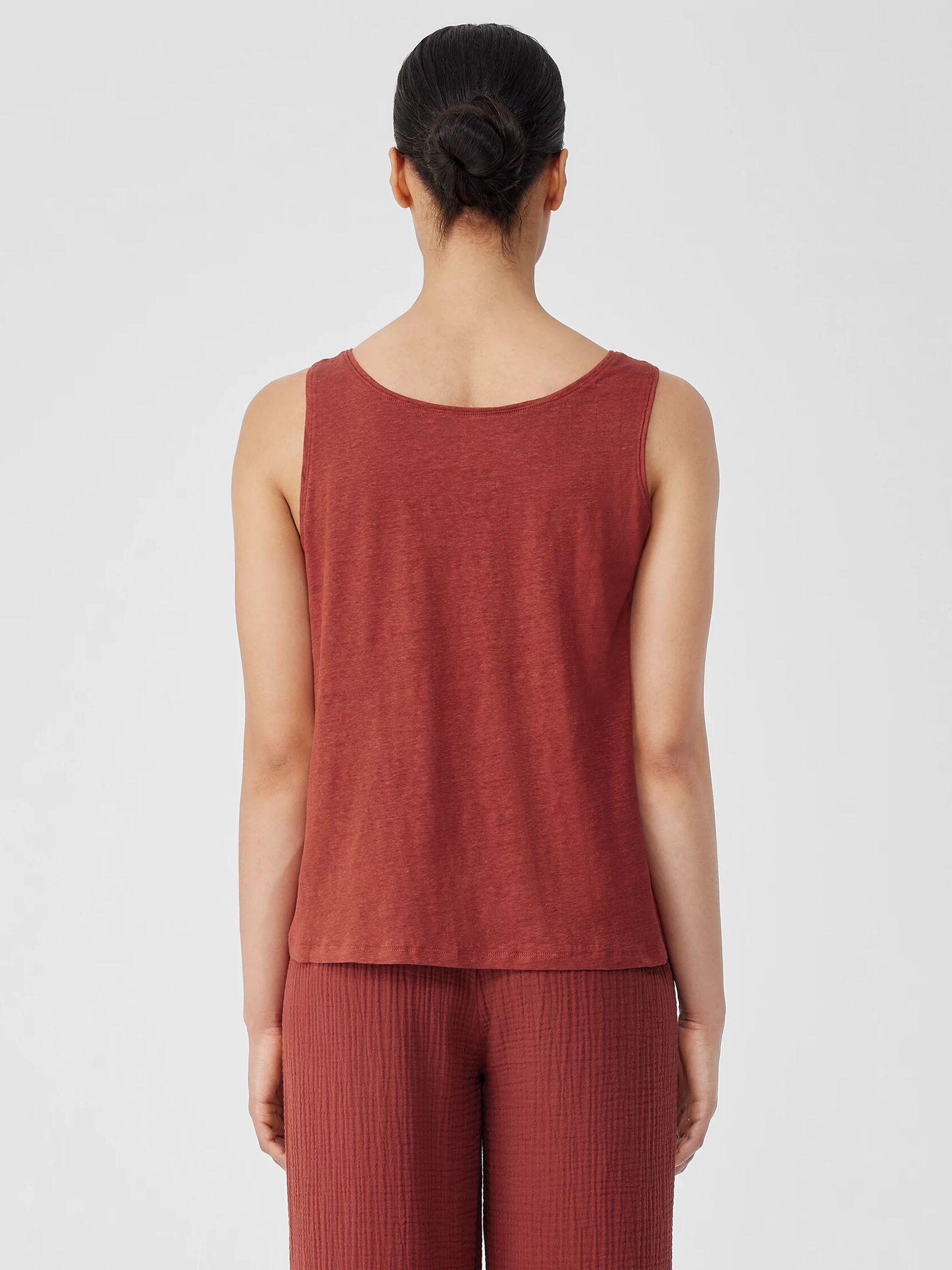 Organic Linen Jersey Tank