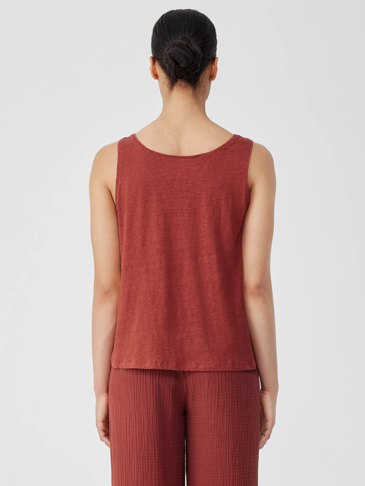 Organic Linen Jersey Tank