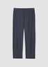 Textured Stretch Rib Lantern Pant