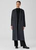 Doubleface Wool Cloud Hooded Coat