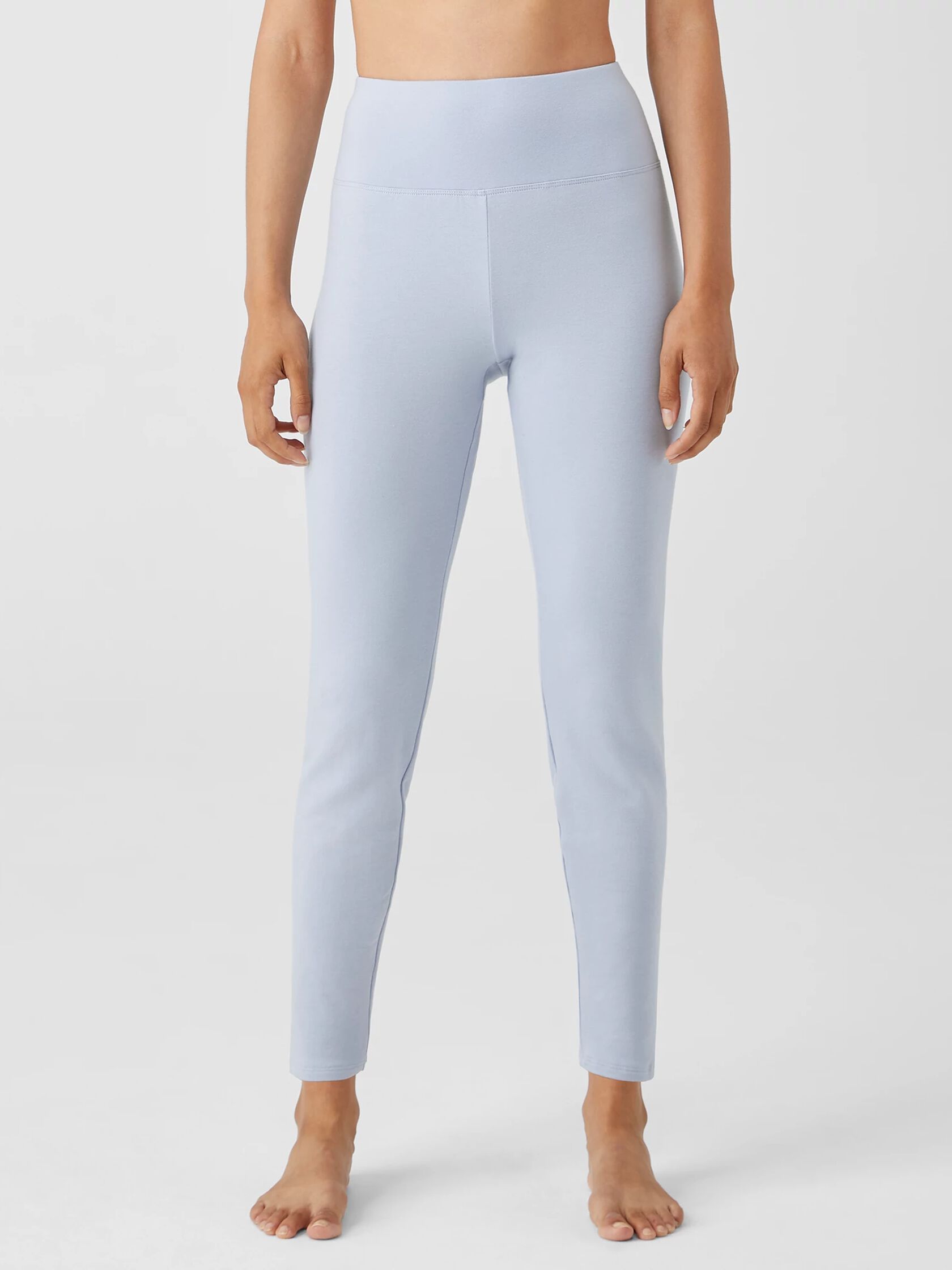 Cozy Brushed Terry High-Waisted Leggings