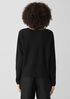 Organic Linen Cotton V-Neck Top