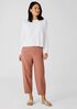 Organic Cotton Linen Slub Box-Top