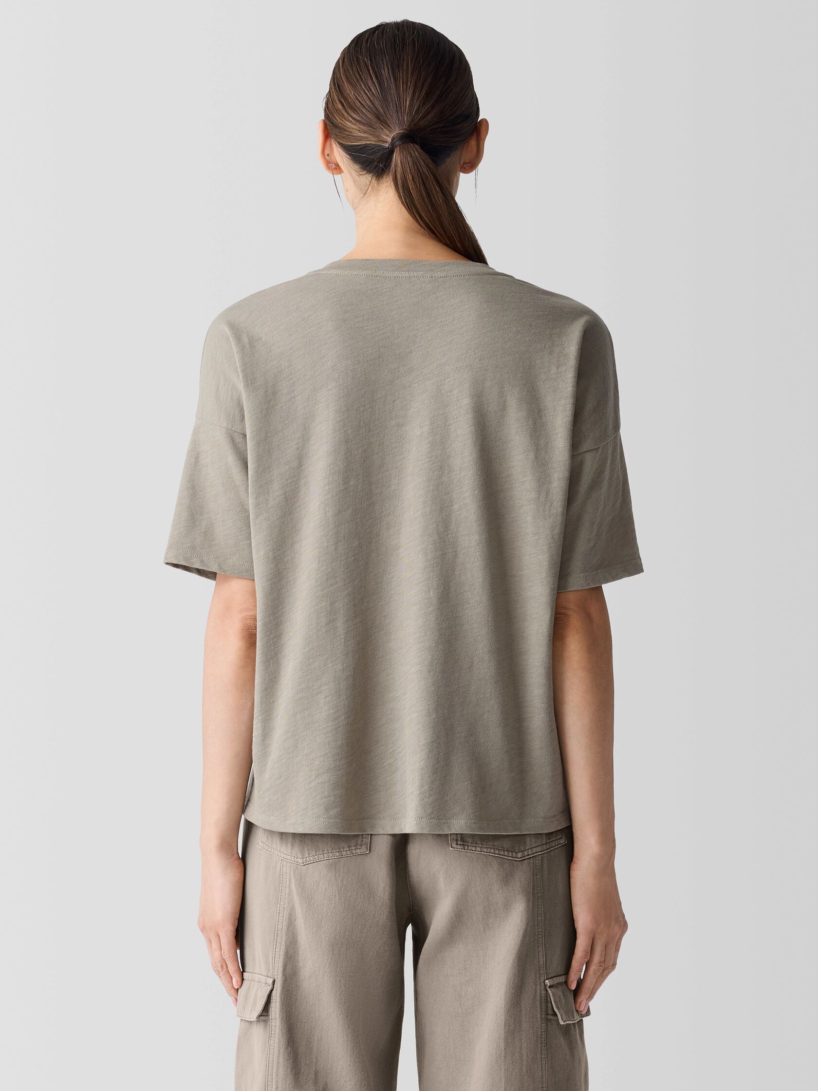 Cozy Organic Cotton Slub Tee