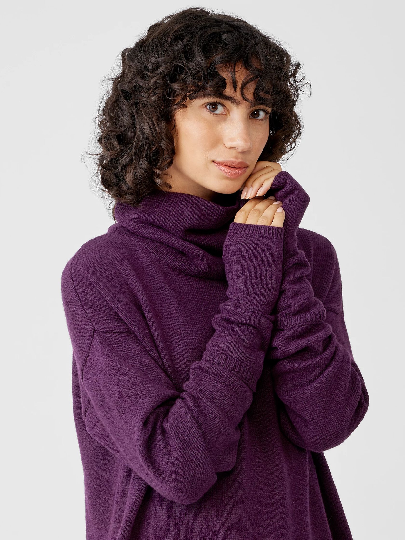Cotton and Recycled Cashmere Glovelettes