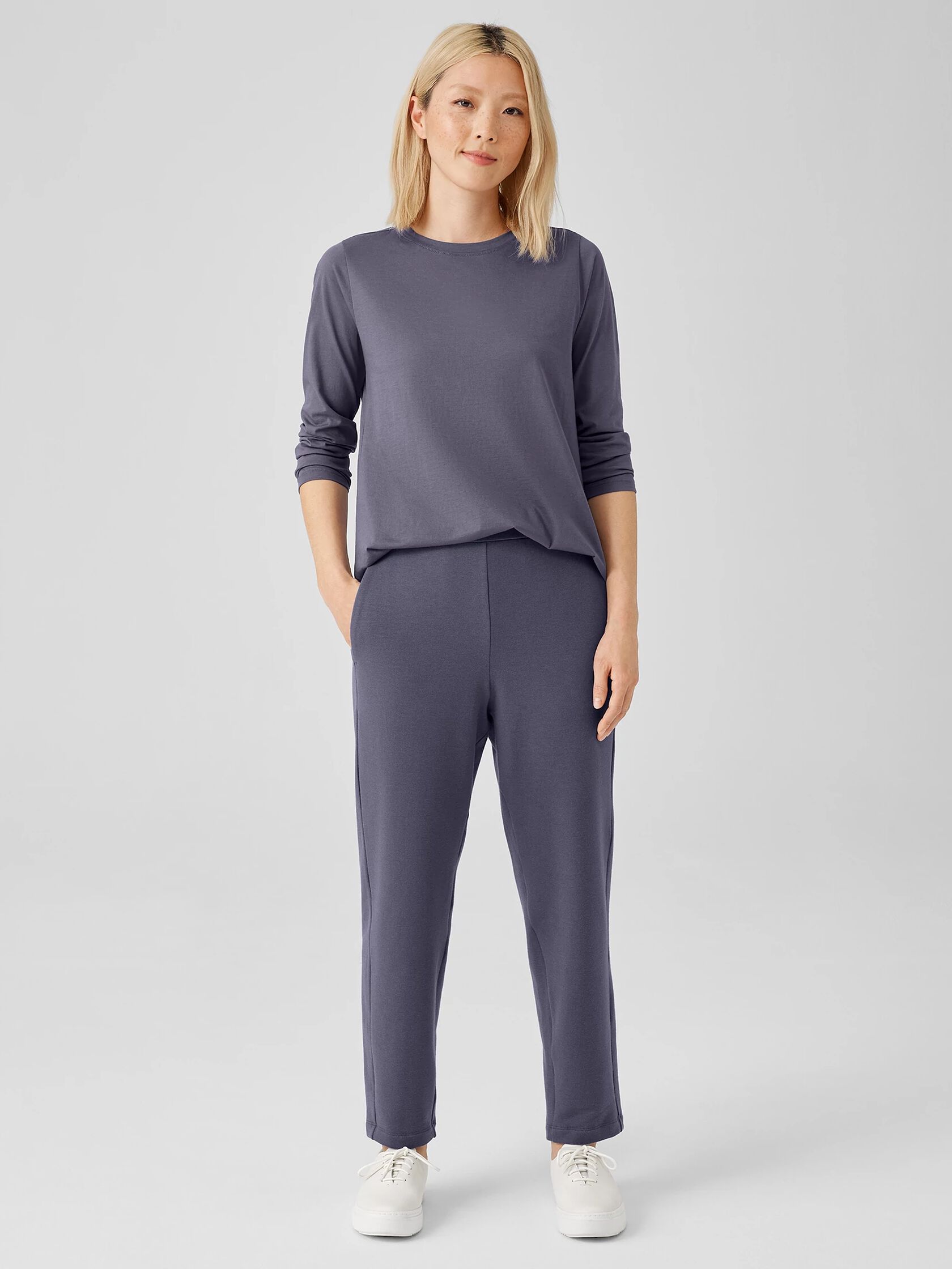 Cozy Brushed Terry Hug Slouchy Pant