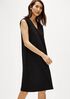 Flex Tencel Ponte V-Neck Dress
