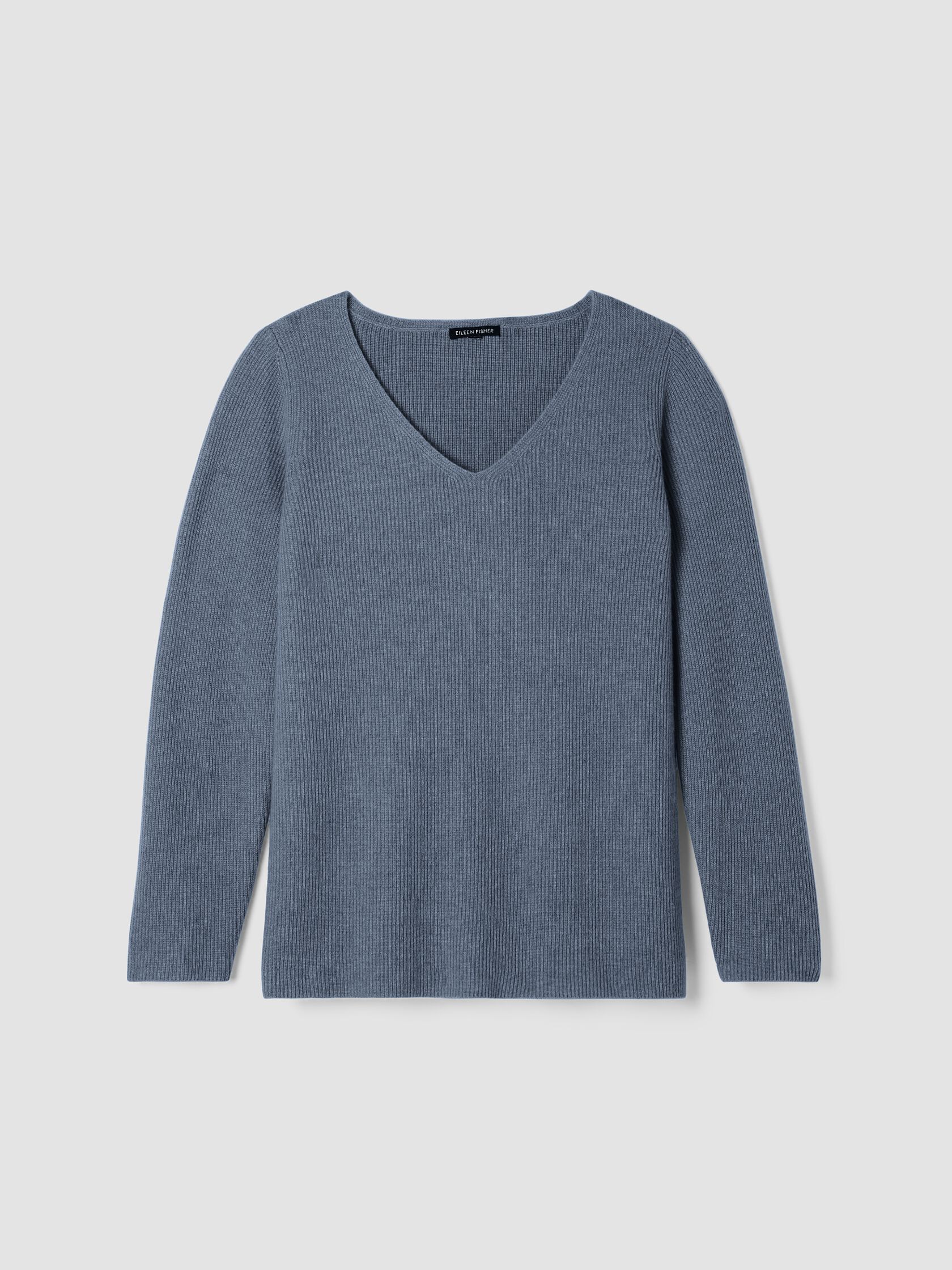 Italian Cashmere V-Neck Top