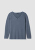 Italian Cashmere V-Neck Top