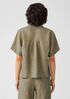 Washed Organic Linen Delave Shirt