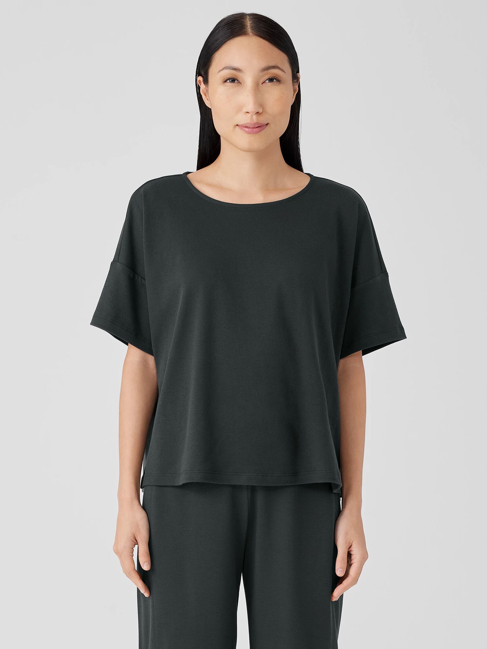 Organic Cotton Interlock Sleep Tee