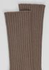 Cotton Ribbed Trouser Sock