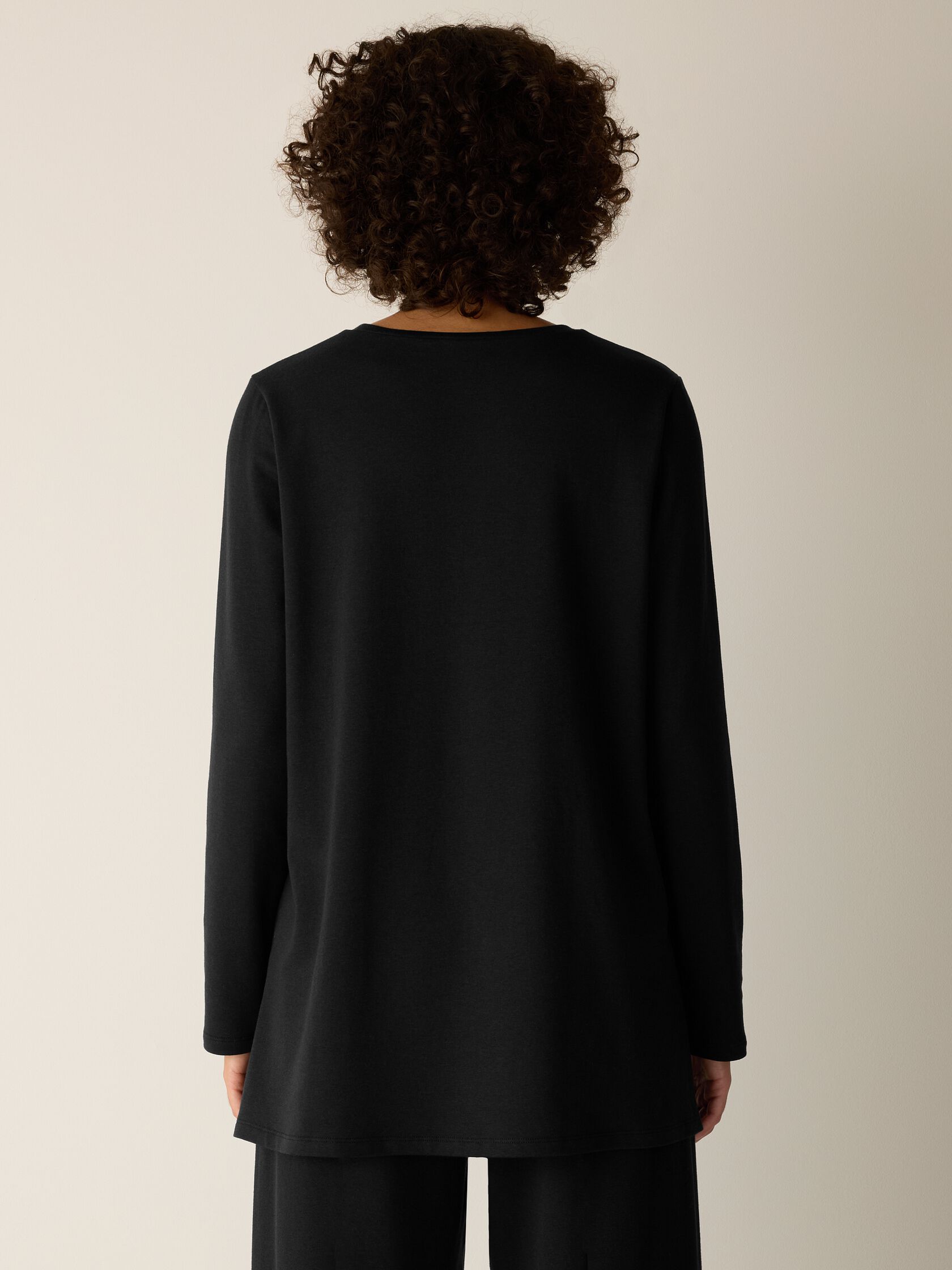 Cozy Brushed Terry Hug Long Top