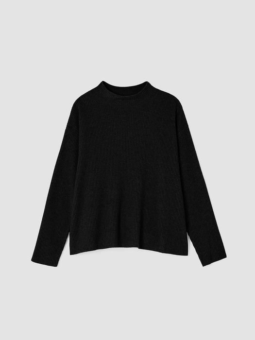 Italian Cashmere Funnel Neck Top