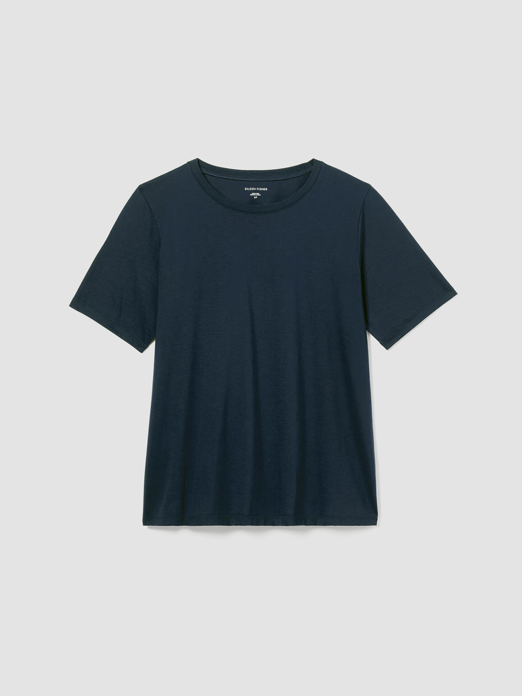 Organic Pima Cotton Jersey Round Neck Tee