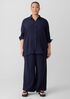 Organic Cotton Lofty Gauze Classic Collar Shirt