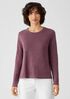 Organic Linen Jersey Crew Neck Top