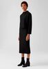 Lightweight Boiled Wool Boxy Top in Responsible Wool