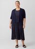 Organic Linen Cotton Cropped Cardigan