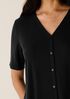 Ribbed Knit V-Neck Top