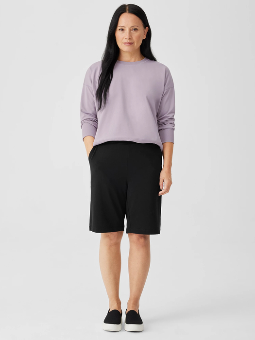 Organic Pima Cotton Stretch Jersey Shorts