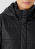 Eggshell Recycled Nylon Short Coat
