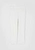 System Washable Stretch Crepe Slim Ankle Pant