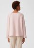 Organic Cotton French Terry Crew Neck Top