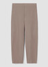 Washable Stretch Crepe Lantern Pant