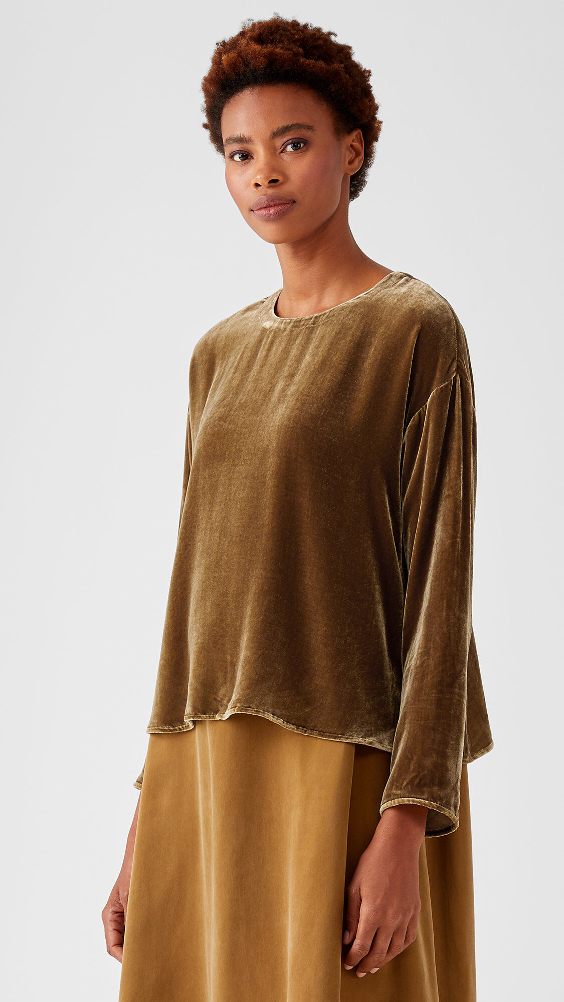 Eileen fisher 2025 velvet top
