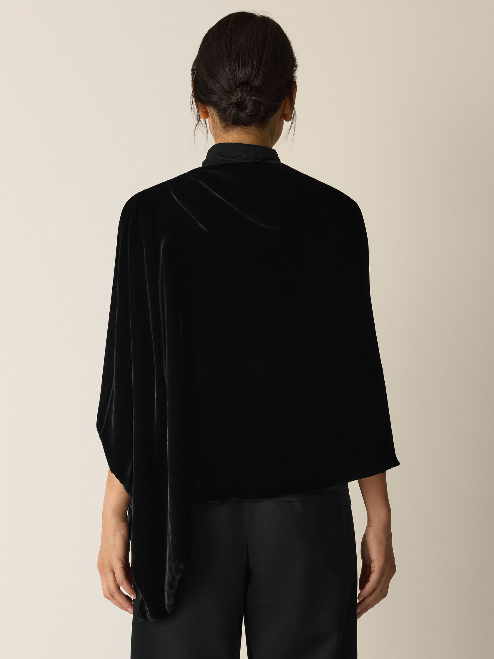 Velvet Poncho