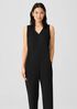 Cotton Ponte Lantern Jumpsuit