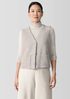 Lightweight Boiled Wool Vest in Regenerative Wool