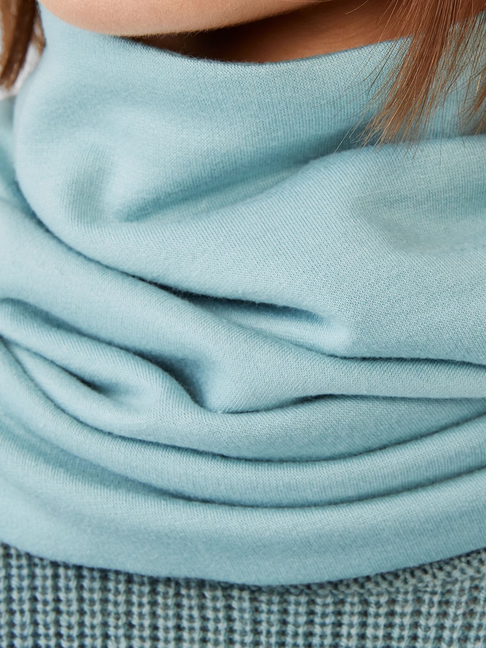 Cozy Brushed Terry Infinity Scarf