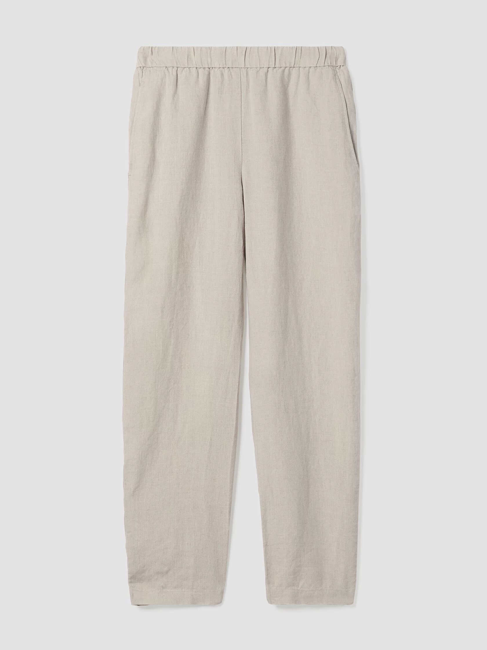 Organic Linen Tapered Pant