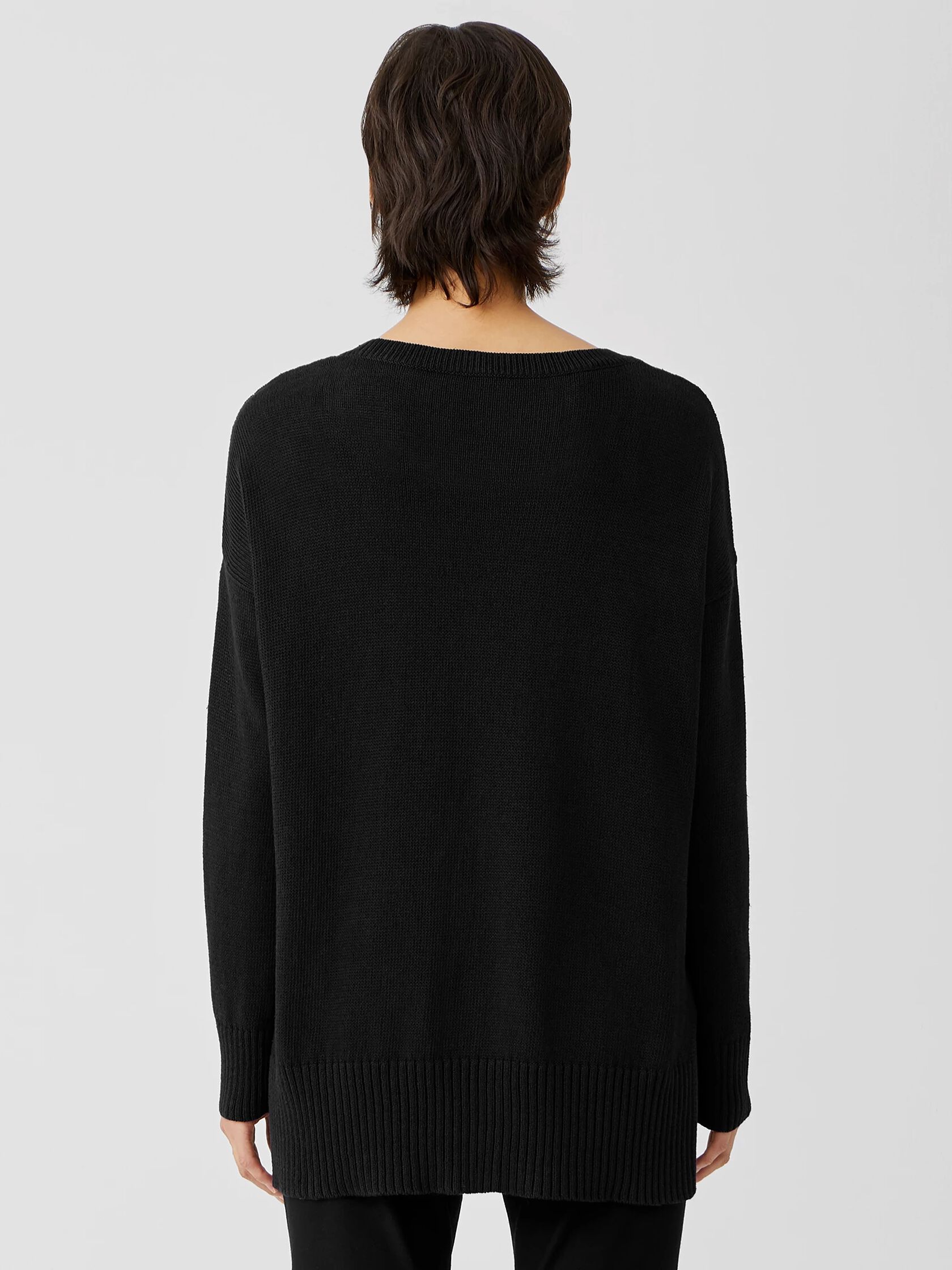 Organic Linen Cotton Round Neck Top