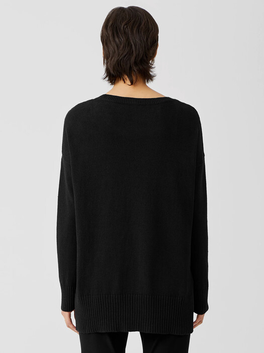 Organic Linen Cotton Round Neck Top