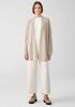 Merino Long Cardigan in Responsible Wool