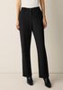 Washable Flex Ponte Straight Trouser Pant