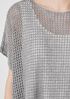 Organic Linen Délavé Bateau Neck Top