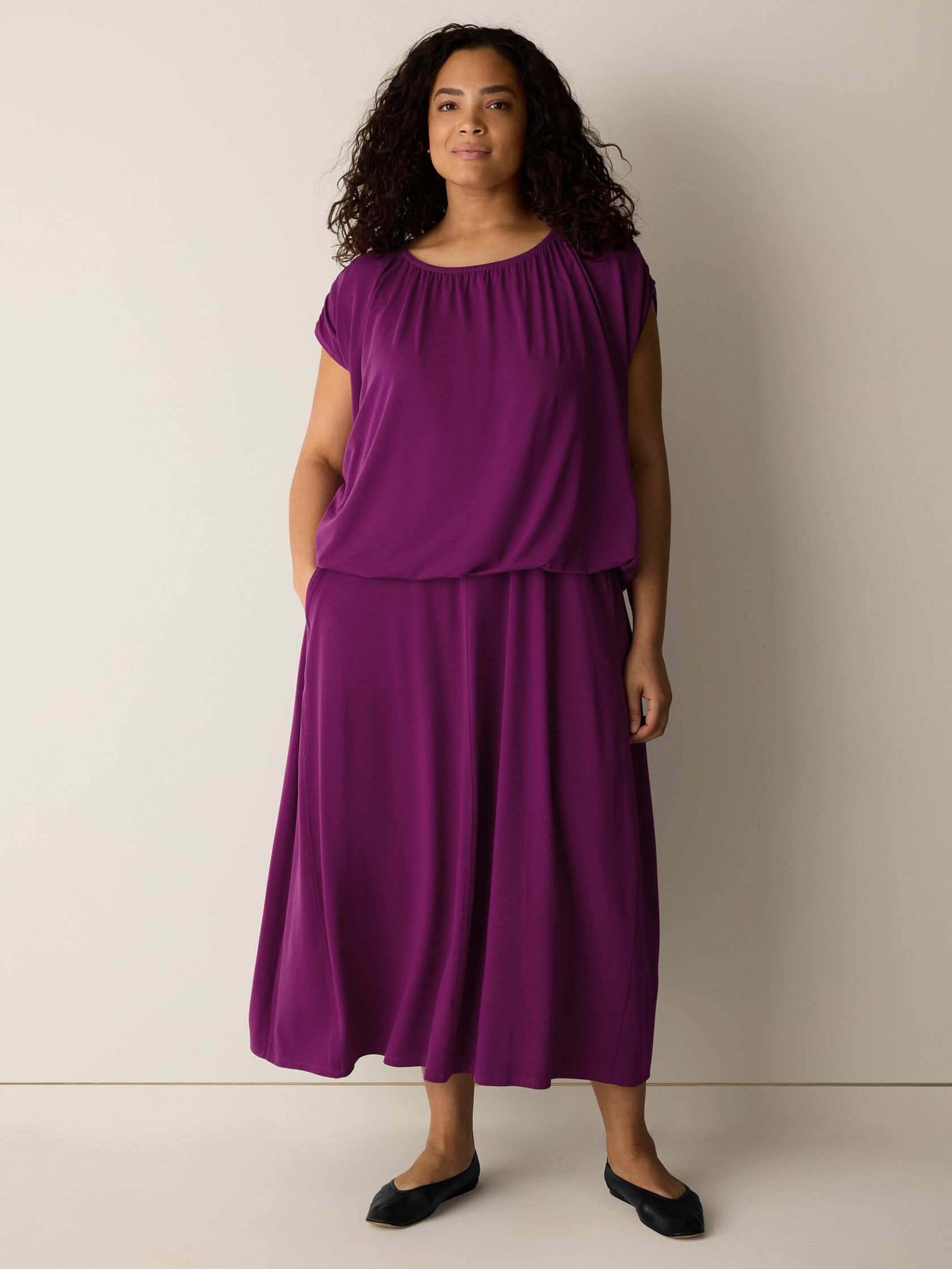 Fine Jersey Bubble Top