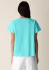 Organic Cotton Slubby Jersey Crew Neck Tee
